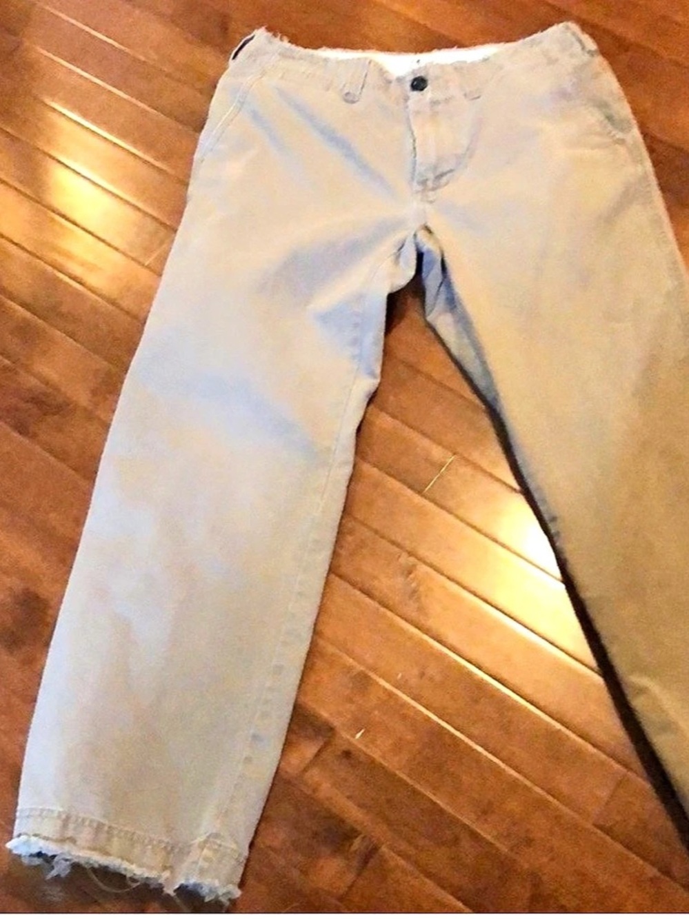 Express Men's Brown Chino Pants